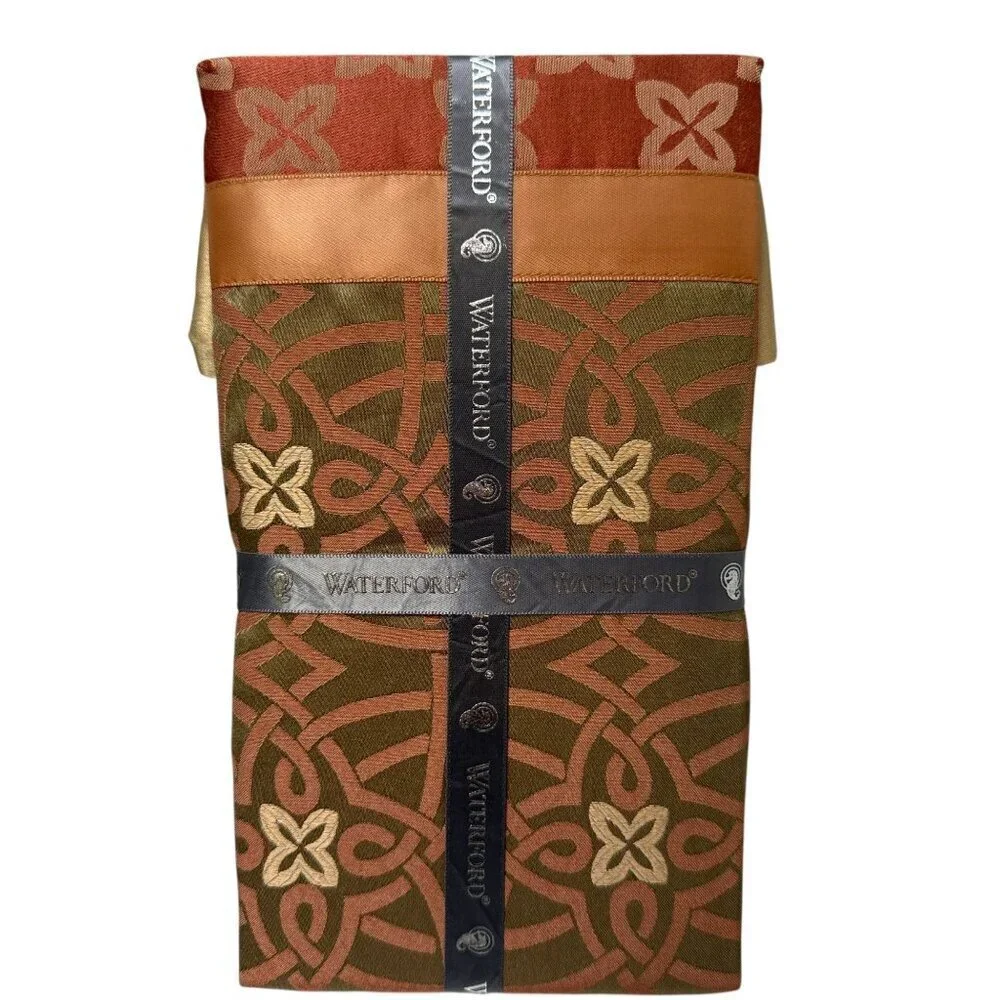 Waterford Pillowcase Bogden Cinnabar One Standard Sham Satin Luxury NEW